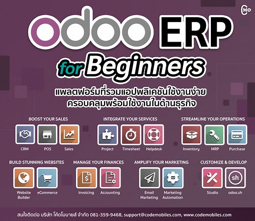 Odoo ERP for Beginners