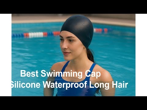 🏊‍♀️ Geltvilra Silicone Swimming Caps Turban | Best Swimming Cap Silicone Waterproof Long Hair 💦