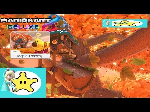 Mario Kart 8 Deluxe Wii Maple Treeway (Rosalina)