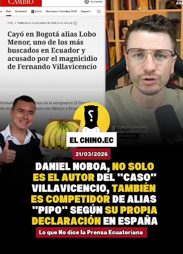 Ecuador en la Mira Internacional: Alias Lobo Menor y Pipo