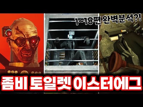 The zombie skibbidy toilet that's causing a stir overseas?! / I analyzed all episodes 1-18!! (Roh...