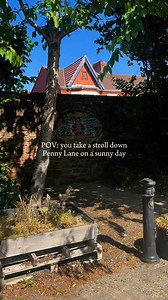 116K views · 4.5K reactions | POV: you take a stroll down Penny Lane on a sunny day ☀ Explore both sides of The Beatles' 1967 Double A-side! See the original Penny Lane street sign, peruse the local businesses and visit the Penny Lane Development Trust and their community hub. Wander down to the Sgt Pepper's Bus Shelter and see the many Beatles artworks before getting the 76 bus to Strawberry Field. We look forward to welcoming you! | Strawberry Field Liverpool | Facebook