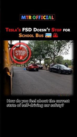 Shocking Demo Tesla’s FSD Doesn’t Stop for School Bus 🚨