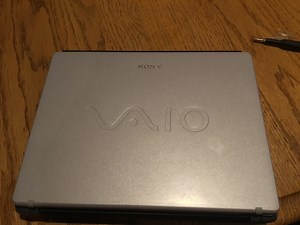 Sony VAIO Notebook Computer PCG-432L Hard Drive Replacement