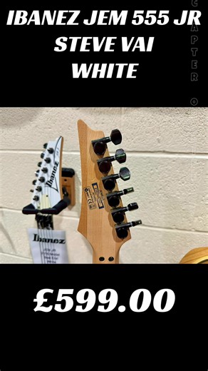 🔥SET-UP🔥 Ibanez Jem 555 Jr Steve Vai Signature~ White~ 2008 Model~ Cherished! #ibanez #stevevai #guitarshop #ibanezguitar