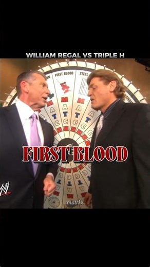 William Regal vs Triple H 🥵 |First Blood 🥶 | Match Edit 💥