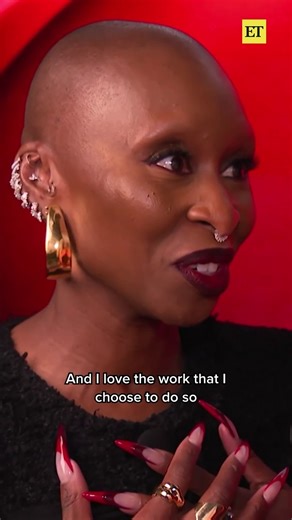 4.5M views · 12K reactions | Tony Awards host Cynthia Erivo reacts to being just one Oscar away from EGOT status!  ⭐️ | Entertainment Tonight | Facebook