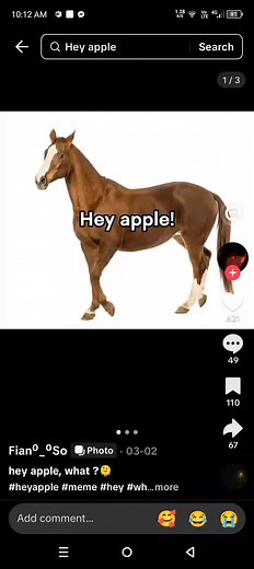 Hey Apple: Memes, Photos, and Fun Sayings