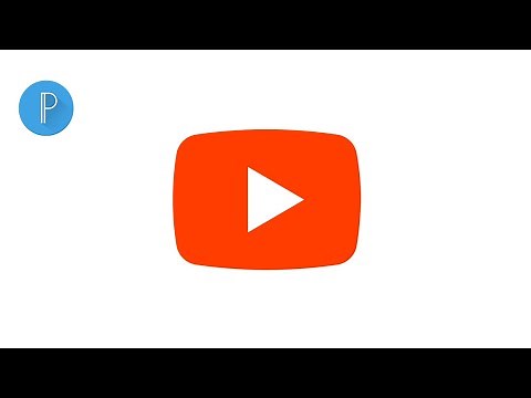 How to Make Youtube App Icon Logo png | YouTube app Logo png | PixelLab Logo Design |