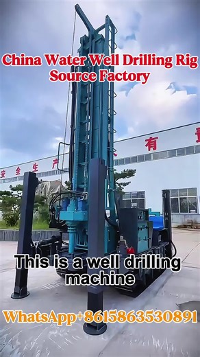 Water well exploration machine for farmland irrigation domestic water engineering exploration can use this water well drilling rig. It can be moved at any time and has a full range of accessories. Add contact details on whatsApp Consult #factories #wells #projects #drilling RIGS