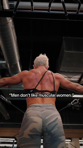 Ali Gilbert (@thealigilbert)’s video of muscle women in dress