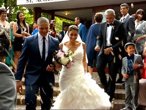 Graham Jenneker and Erin Arendse tie the knot