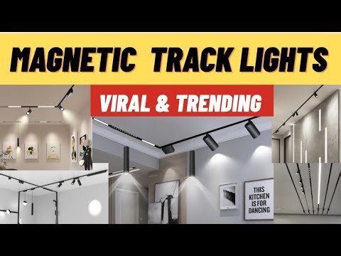 Magnetic Track Light | Profile Light In Ceiling | Bhagirath Palace Light Market | Ceiling Lights