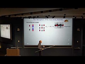 Antoine Browaeys - Exploring Many-Body Problems With Arrays of Individual Atoms (October 11, 2023)