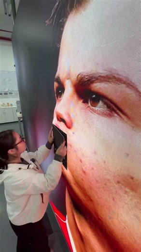 LED wall front maintenance operation demonstration. #leddisplay #ledscreen #ledwall