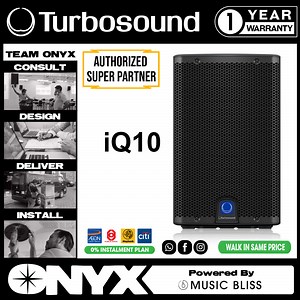 Turbosound iQ10 2500W 10" Powered Speaker