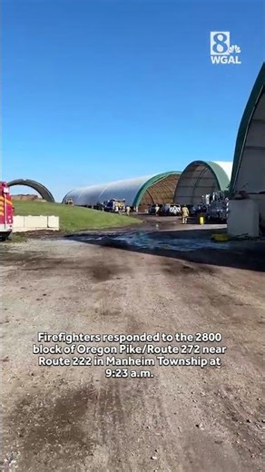 Small fire reported at Manheim Township compost building