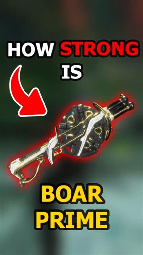 Boar Prime is INSANE in Warframe!