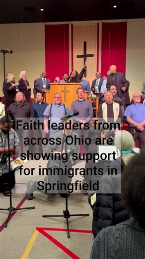 WBNS-10TV on Instagram: "Hundreds of people packed into a Springfield church for a show of support for immigrants, led by faith leaders of different religious backgrounds from across Ohio."