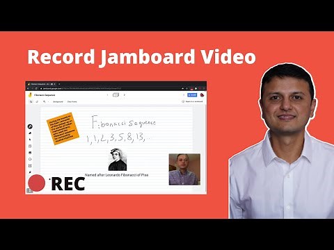 How to Record a Video of Google Jamboard