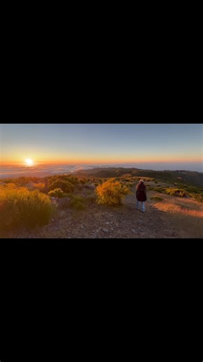 My husband made this video of our morning watching the sun rise through the clouds ☀️☁️#maderia | Sandra Bennett QVC