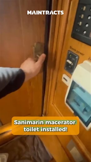 London Plumbers on Instagram: "Nothing spoils a boat trip like a messy toilet. We recently installed a Sanimarin macerator toilet on a customer’s boat. Compact, efficient, and hassle-free, it keeps the onboard bathroom clean and easy to use, even on longer trips. With Maintracts, your boat trips can stay comfortable and stress-free. Contact us today to get your macerator installed. 📞 #Plumbing #plumber #plumbingservices #londonplumbingservices #electrician"