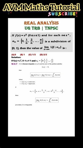 Real analysis | Riemann Integration | Lower Sum | Upper Sum | Partitions | Definite Integral