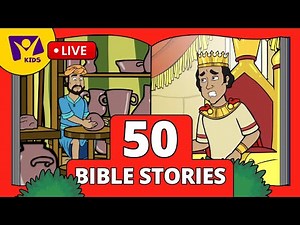 🔴 Let’s Watch 50 Bible Stories for Kids 🎥📖 – All in One Place!