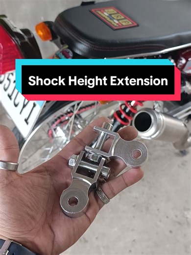 Motorcycle Shock Absorber Height Extension Explained