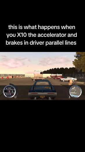 this is what happens when you X10 the accelerator and brakes in driver parallel lines #driver #driverparallellines #emperorbanzai