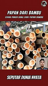 1.1M views · 10K reactions | China Ubah Bambu Jadi Papan Furnitur Kelas Dunia – Bisnis Ramah Lingkungan yang Melesat #bambu #pertanian #papanbambu #faktaunik #faktamenarik #inovasibisnis #InovasiPertanian #teknologi #furniture | Best Statement | Facebook