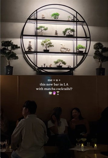 Delicious Matcha Cocktails at Bonsai Coffee Bar, LA