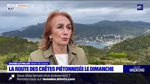 La route des Crêtes entre Cassis et La Ciotat piétonnisée le dimanche
