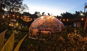 The Summerhouse now has igloos in its gorgeous garden for dining in a dome, and the experience is next level