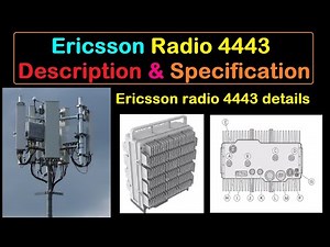 Ericsson radio 4443 description | ericsson radio 4443 specification | ericsson radio 4443 details