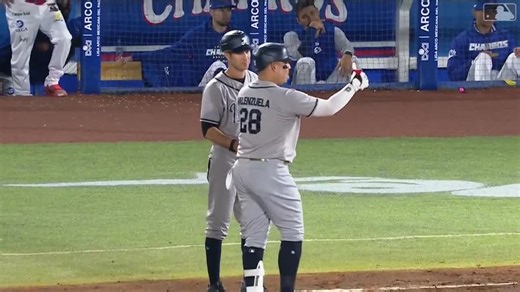 Ricardo Valenzuela's RBI single