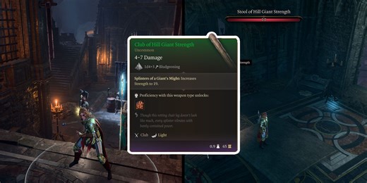 Baldur's Gate 3: How To Get The Club Of Hill Giant Strength