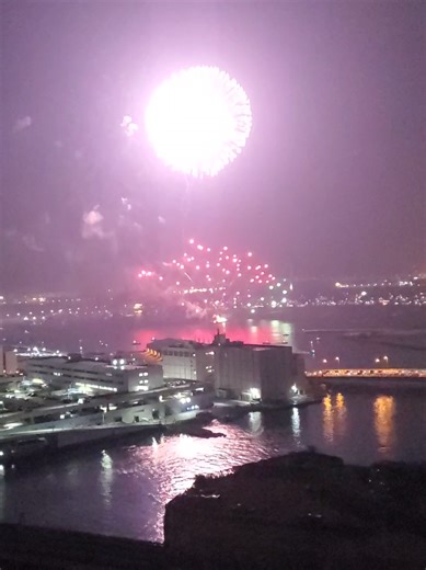 #hanabi #yokohamaport #firework #横浜港 #花火大会