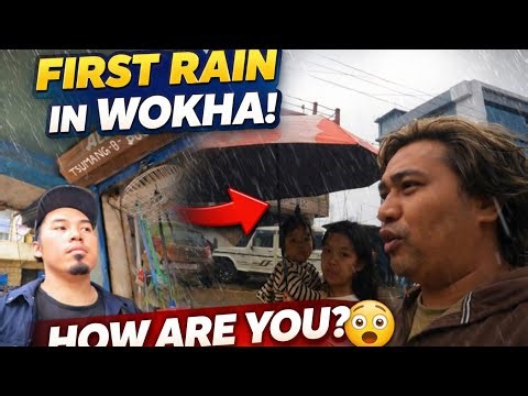 First timel Rainfall at Wokha | ￼ Reaction Vlog | Wokha Nagaland @rolandthapa2323