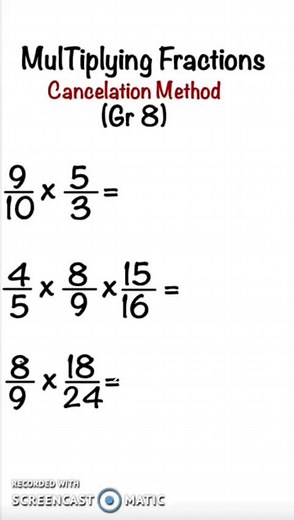 multiplying fractions #onthisday #math #maths #fraction