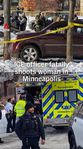 A US Immigration and Customs Enforcement (ICE) officer shot and killed a 37-year-old woman in her car in Minneapolis on Wednesday (Jan 7), amid President Donald Trump’s intensifying nationwide immigration crackdown. The victim has been identified as Renee Good, a US citizen. While the Trump administration claims the agent acted in self-defence, videos of the shooting posted online have cast doubt on the official account, with Minnesota Governor Tim Walz placing blame on the administration. https