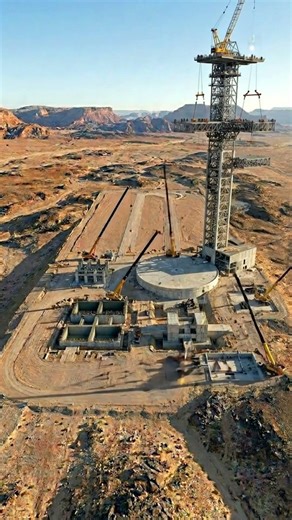 They Built an Entire Launch Tower in This Time #timelapse #shorts #Cosmodrome