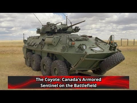 The Coyote Canada's Armored Sentinel on the Battlefield