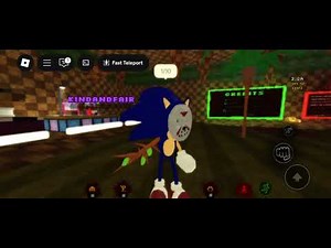 Testing abilities in sonic.exe rp!!