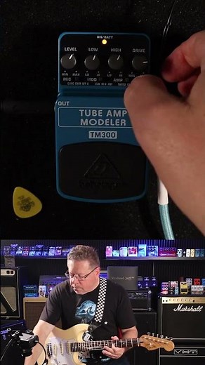 Jamming with the Behringer TM300 Tube Amp Modeler 2