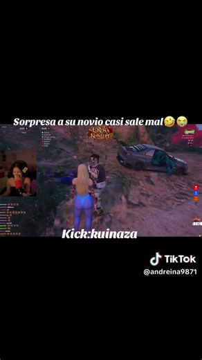 Quise sorprender a mi novio y CASI sale todo mal 😂😭 | GTA RP #shorts