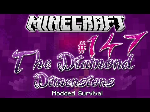 "THE HAVEN DIMENSION" | Diamond Dimensions Modded Survival #147 | Minecraft