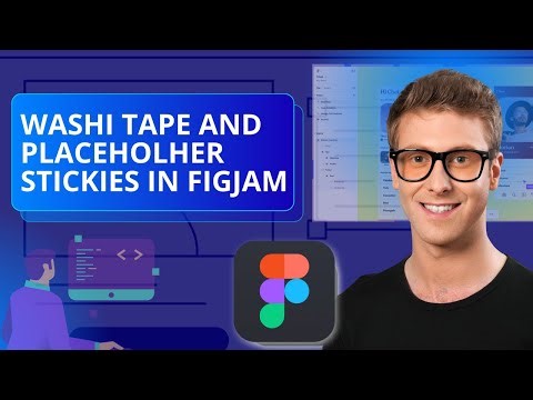 How to Add Washi Tape and Placeholder Stickies to FigJam in Figma | FULL GUIDE 2026