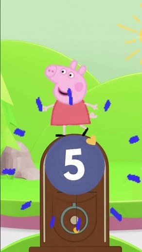 Hickory dickory dock | Peppa Pig | Kids Song | Baby Song