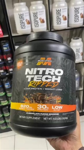 NEW LOOK. SAME POWERFUL RESULTS. The all-new NitroTech Ripped is here — upgraded packaging, same elite formula trusted by athletes worldwide. 30g Protein | 820mg Ripped Matrix Get lean, get strong, get results. Order Now — Limited Stock Available Perfect for your fitness goals Available now at Hustlers Nutrition 📞 03701336802 🌐 hustlersnutrition.pk #HustlersNutrition #NitroTech #WheyGold #Muscletech #ProteinGoals #FitnessPakistan #GymLife #Bodybuilding #SamePowerNewLook #WheyProtein #ProteinSh